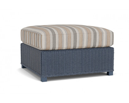 Lloyd Flanders™ Hamptons Large Ottoman - Denim Blue