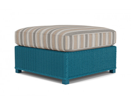 Lloyd Flanders™ Hamptons Large Ottoman - Peacock