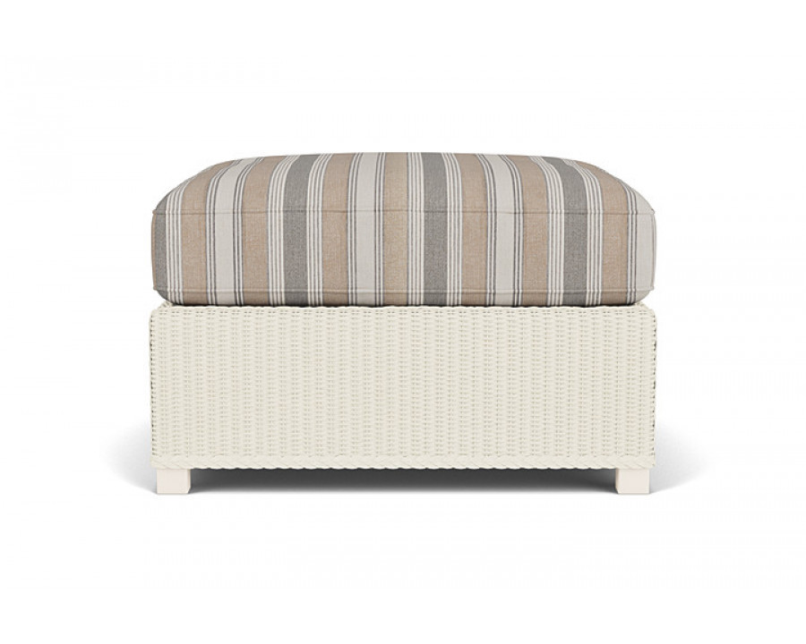 Lloyd Flanders™ Hamptons Large Ottoman - Ivory