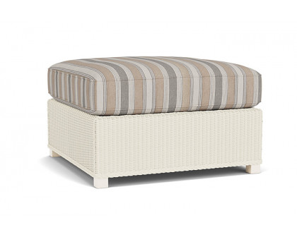 Lloyd Flanders™ Hamptons Large Ottoman - Ivory