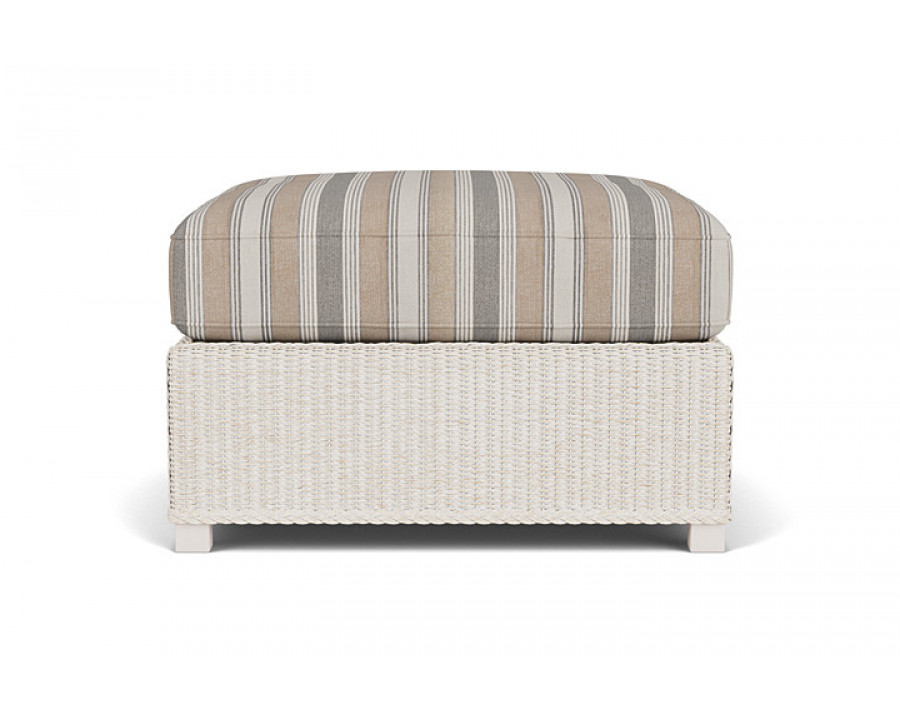 Lloyd Flanders™ Hamptons Large Ottoman - Antique White