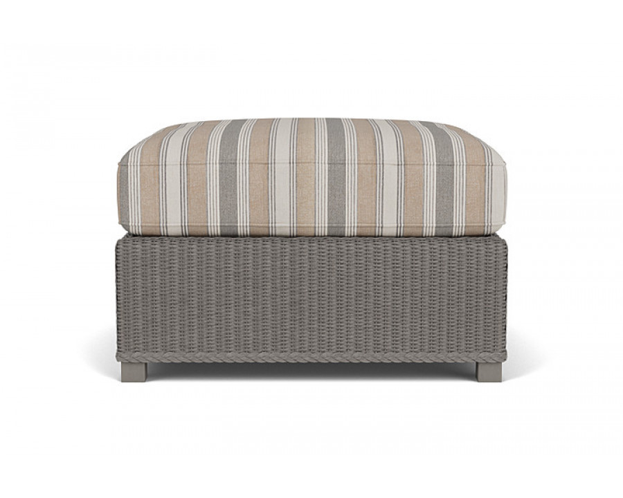 Lloyd Flanders™ Hamptons Large Ottoman - Pewter