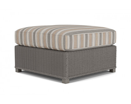 Lloyd Flanders™ Hamptons Large Ottoman - Pewter