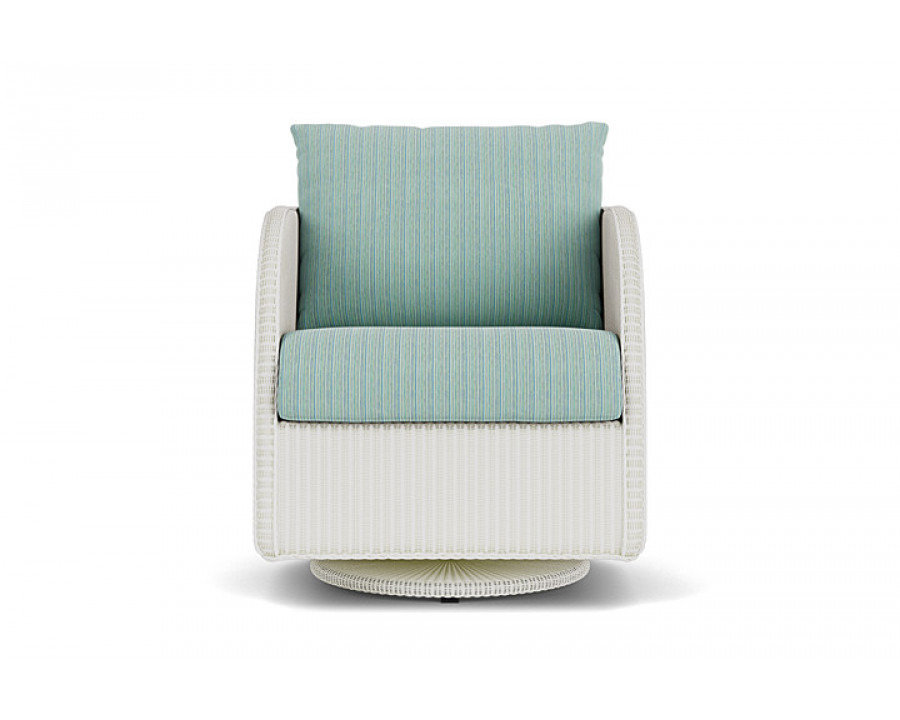 Lloyd Flanders™ Essence Swivel Glider Lounge Chair - Matte White