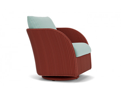 Lloyd Flanders™ Essence Swivel Glider Lounge Chair - Terracotta