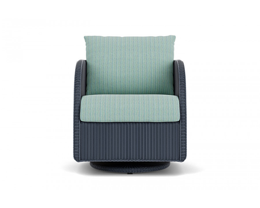 Lloyd Flanders™ Essence Swivel Glider Lounge Chair - Denim Blue