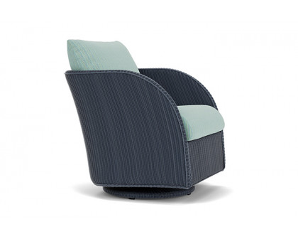 Lloyd Flanders™ Essence Swivel Glider Lounge Chair - Denim Blue