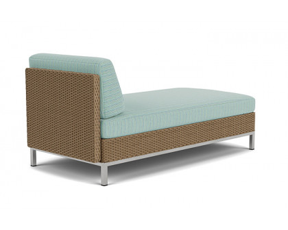 Lloyd Flanders™ Elements Left Arm Chaise with Loom Arm and Back - Fawn