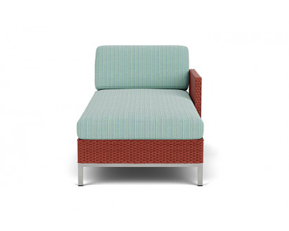 Lloyd Flanders - Elements Left Arm Chaise with Loom Arm and Back