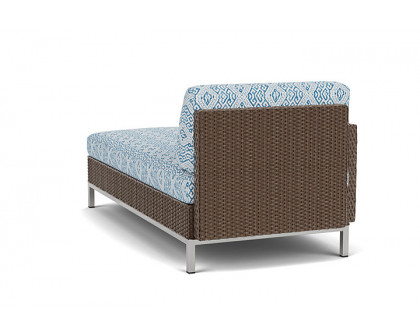 Lloyd Flanders™ Elements Right Arm Chaise with Loom Arm and Back - Bark