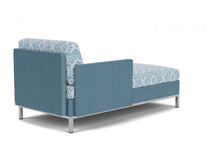 Lloyd Flanders™ Elements Right Arm Chaise with Loom Arm and Back - Stillwater