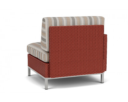 Lloyd Flanders™ Elements Right Arm Lounge Chair with Loom Arm and Back - Terracotta