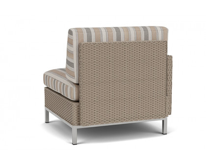 Lloyd Flanders™ Elements Right Arm Lounge Chair with Loom Arm and Back - French Beige