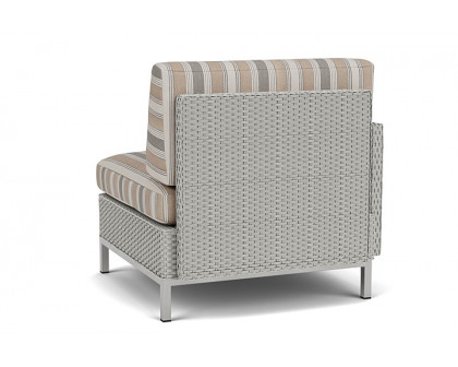 Lloyd Flanders™ Elements Right Arm Lounge Chair with Loom Arm and Back - Platinum