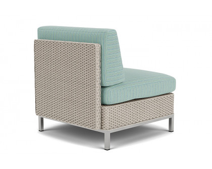 Lloyd Flanders™ Elements  Left Arm Lounge Chair with Loom Arm and Back - Linen