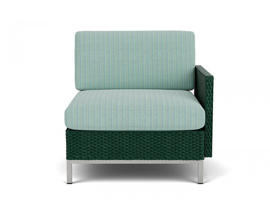 Lloyd Flanders - Elements  Left Arm Lounge Chair with Loom Arm and Back