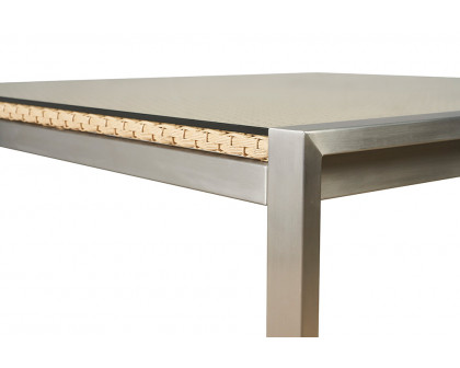 Lloyd Flanders™ Elements 42" Square Dining Table - Matte White