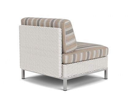 Lloyd Flanders™ Elements Armless Lounge Chair with Loom - White