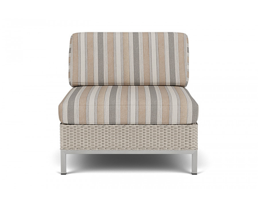 Lloyd Flanders™ Elements Armless Lounge Chair with Loom - Linen