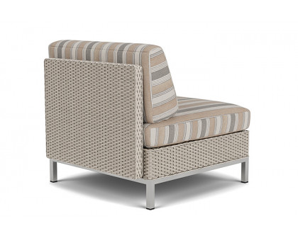 Lloyd Flanders™ Elements Armless Lounge Chair with Loom - Linen