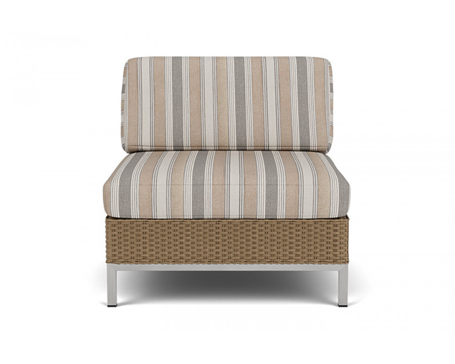 Lloyd Flanders™ Elements Armless Lounge Chair with Loom - Fawn