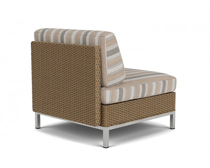 Lloyd Flanders™ Elements Armless Lounge Chair with Loom - Fawn