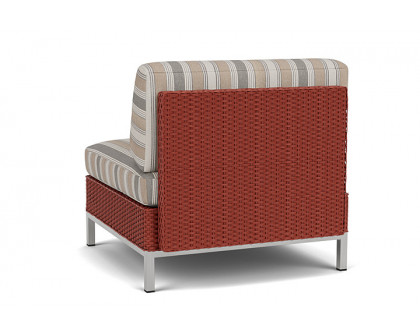 Lloyd Flanders™ Elements Armless Lounge Chair with Loom - Terracotta