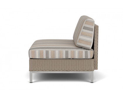 Lloyd Flanders™ Elements Armless Lounge Chair with Loom - French Beige