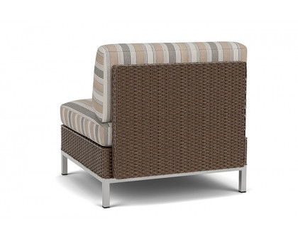 Lloyd Flanders™ Elements Armless Lounge Chair with Loom - Bark