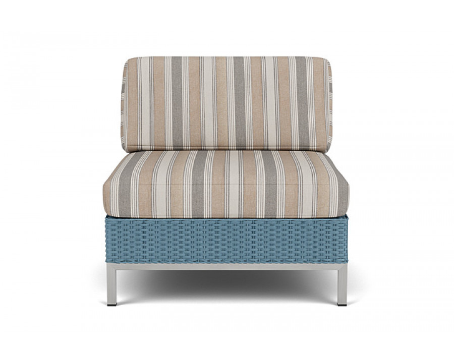 Lloyd Flanders™ Elements Armless Lounge Chair with Loom - Stillwater