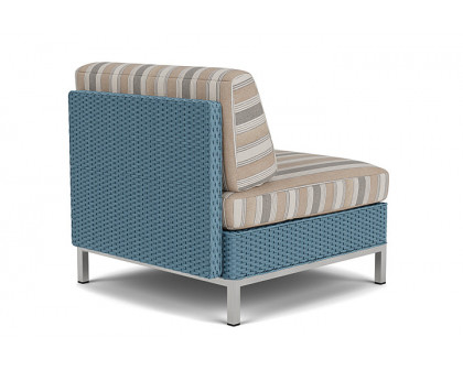 Lloyd Flanders™ Elements Armless Lounge Chair with Loom - Stillwater