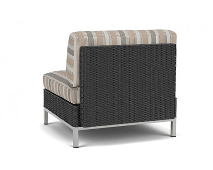 Lloyd Flanders™ Elements Armless Lounge Chair with Loom - Charcoal