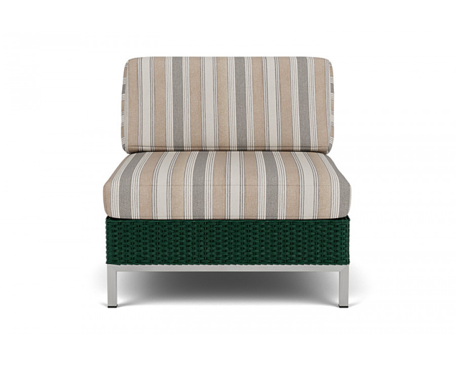 Lloyd Flanders™ Elements Armless Lounge Chair with Loom - Woodland