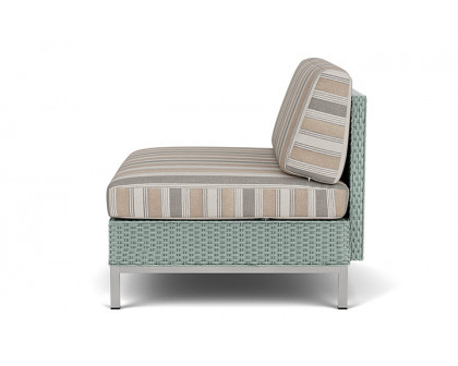 Lloyd Flanders™ Elements Armless Lounge Chair with Loom - Sea Glass