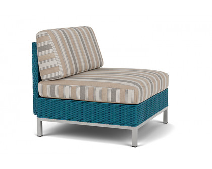 Lloyd Flanders™ Elements Armless Lounge Chair with Loom - Peacock