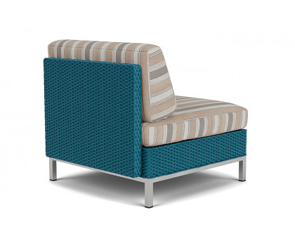 Lloyd Flanders™ Elements Armless Lounge Chair with Loom - Peacock