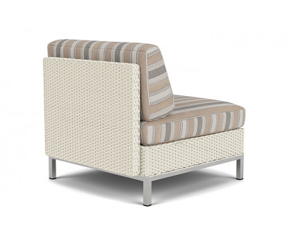 Lloyd Flanders™ Elements Armless Lounge Chair with Loom - Ivory