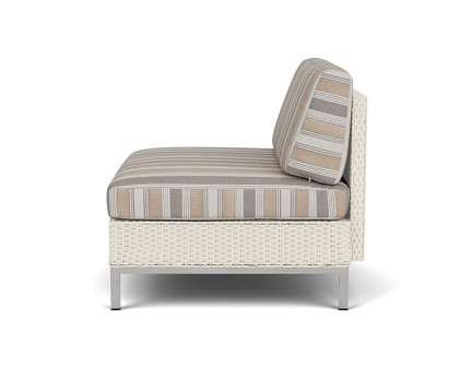 Lloyd Flanders™ Elements Armless Lounge Chair with Loom - Ivory