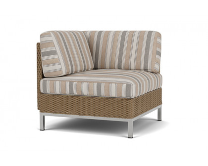 Lloyd Flanders™ Elements Corner Sectional with Loom Back - Fawn