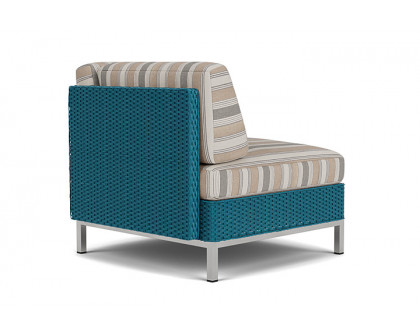 Lloyd Flanders™ Elements Corner Sectional with Loom Back - Peacock