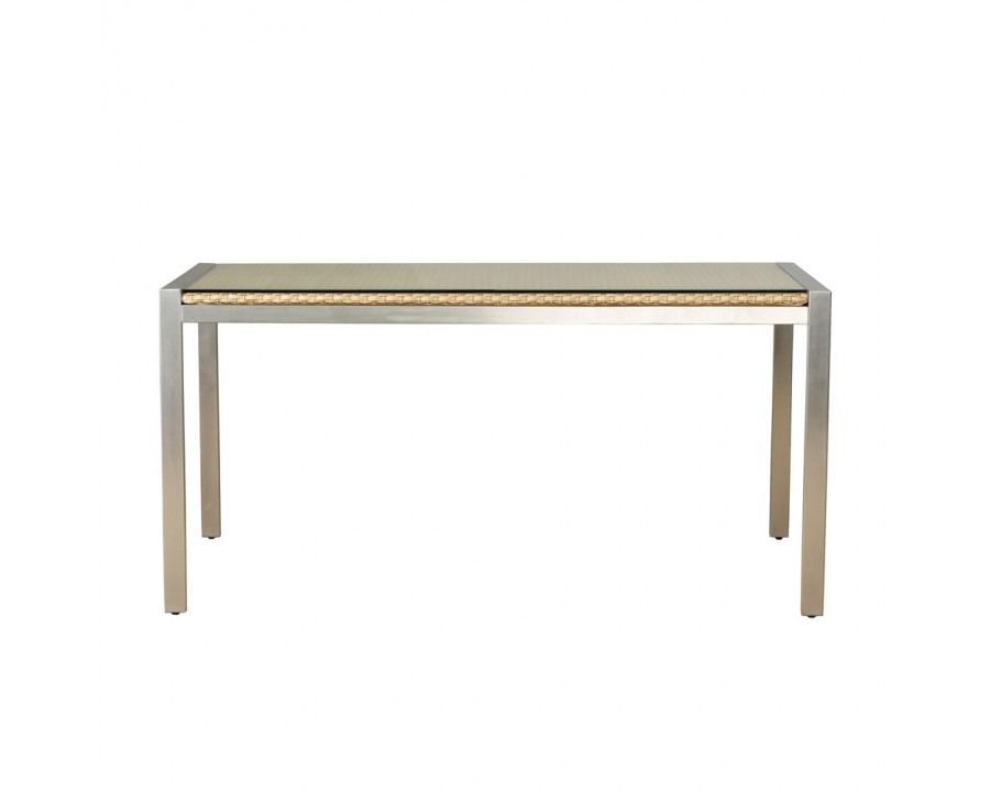 Lloyd Flanders™ Elements 71" Rectangular Dining Table - Linen