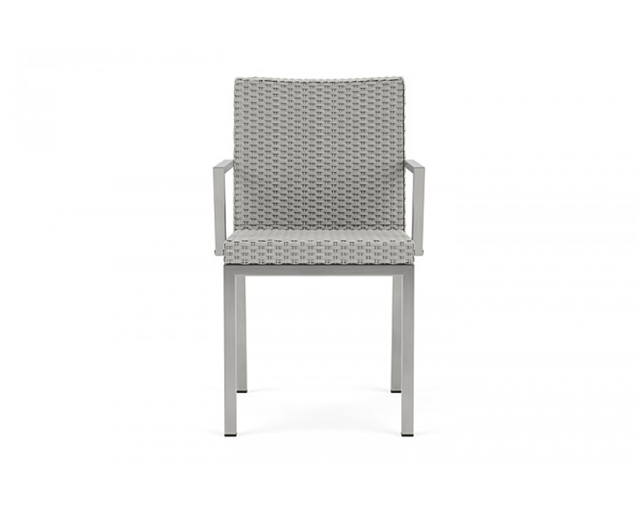 Lloyd Flanders™ Elements Dining Armchair - Platinum