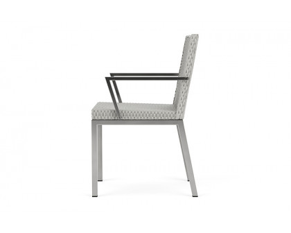 Lloyd Flanders™ Elements Dining Armchair - Platinum