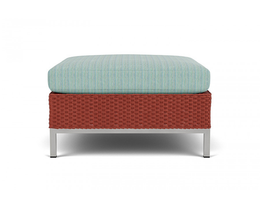 Lloyd Flanders™ Elements Ottoman  - Terracotta