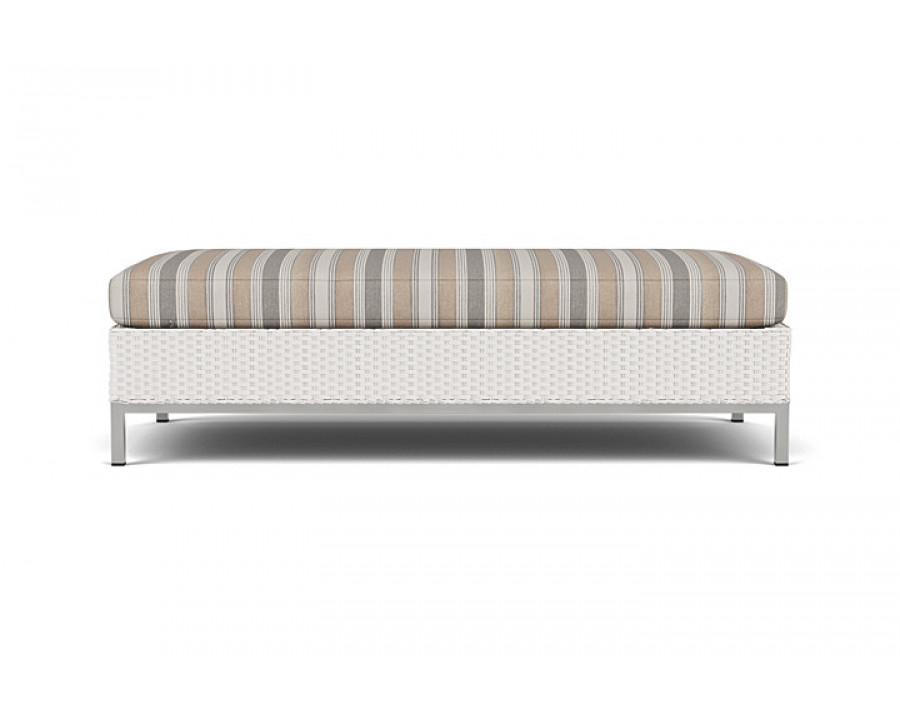 Lloyd Flanders™ Elements Large Ottoman - White