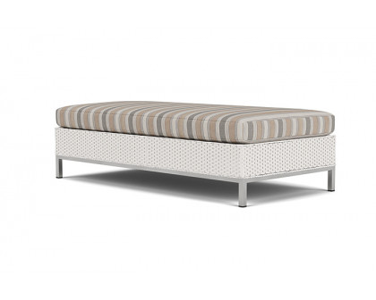 Lloyd Flanders™ Elements Large Ottoman - White