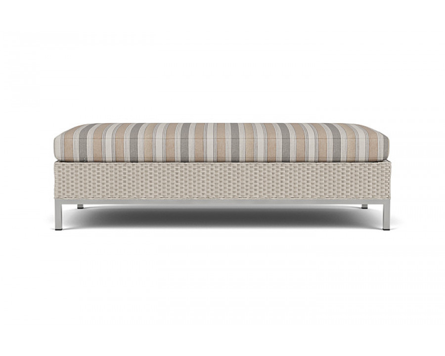 Lloyd Flanders™ Elements Large Ottoman - Linen