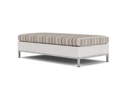 Lloyd Flanders™ Elements Large Ottoman - Matte White