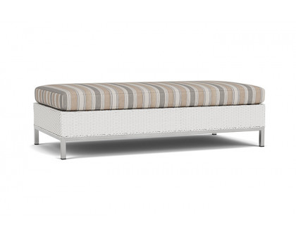 Lloyd Flanders™ Elements Large Ottoman - Matte White