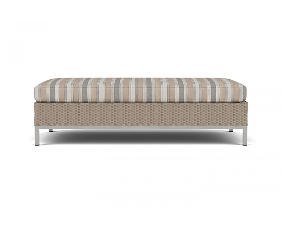 Lloyd Flanders™ Elements Large Ottoman - French Beige